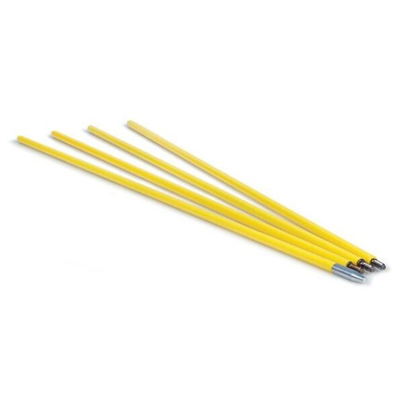 Tiges balistiques diamètre 6,5 mm - Jaune - lot de 4
