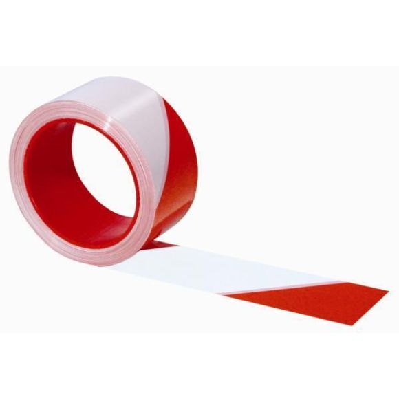 Rubalise gel des lieux - type chantier - rouleau de 5 cm x 100 m