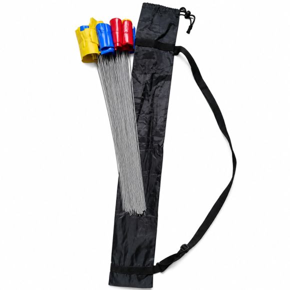 Drapeaux de repérage + housse de transport - lot de 105 (3 couleurs x 35)