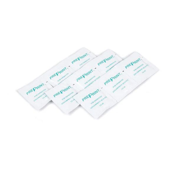 Pochettes individuelles de lingettes PréPrint - lot de 100
