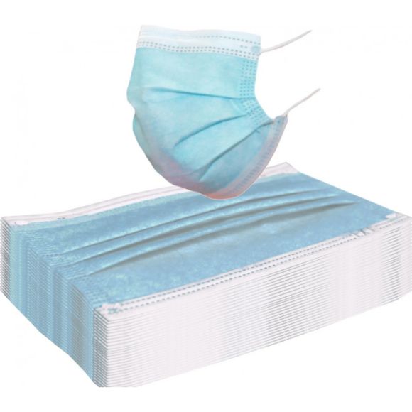 Masques chirurgicaux - CE EN 14683:2019 - type IIR - lot de 50