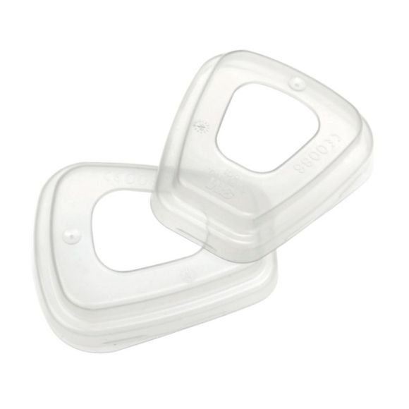 Bague de retenue pour masque r&eacute;utilisable - filtre 3M&trade; 501 - lot de 2