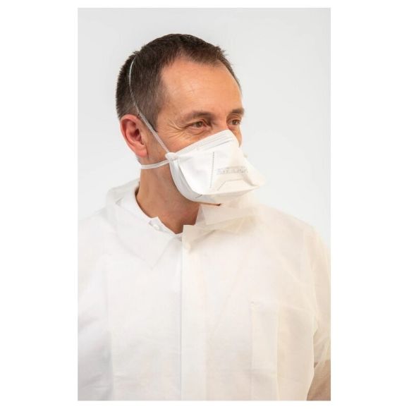 Masques de protection respiratoire FFP2 - pli horizontal - lot de 25