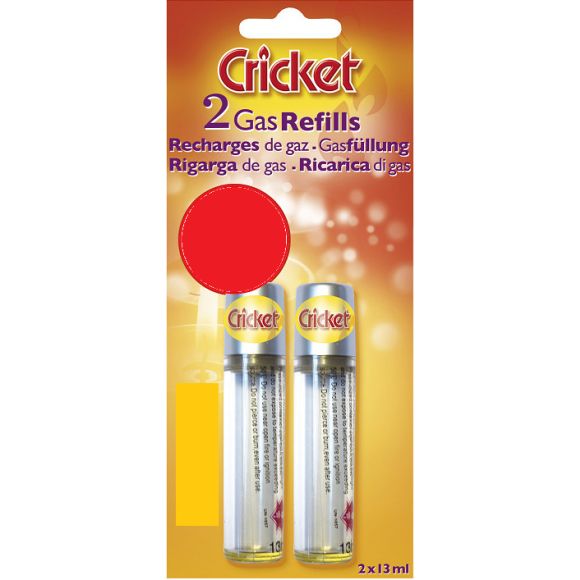Recharges de gaz pour briquet - 2 x 13 ml