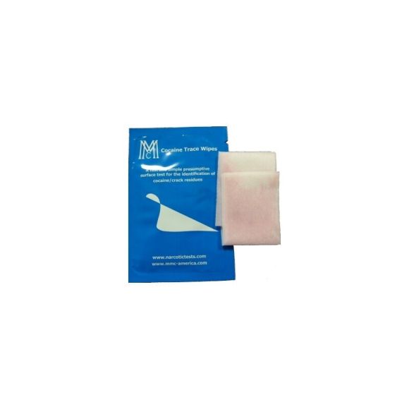 MMC - Lingettes de détection de cocaïne - lot de 50