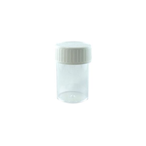 Pilulier en polystyrène 40ml - lot de 10