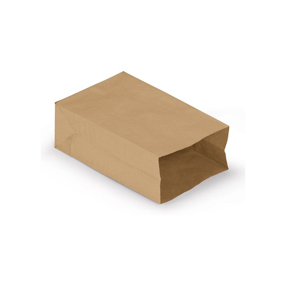 Sac kraft avec fond renforcé - 20 x 29,5 cm + 10 cm - lot de 250