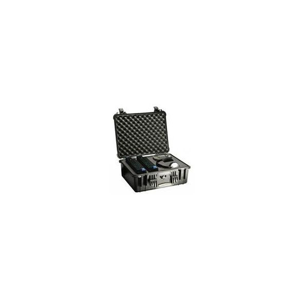 Valise Pelicase 1550 Noire avec mousse Dim INT L473 x l360 x 196 mm