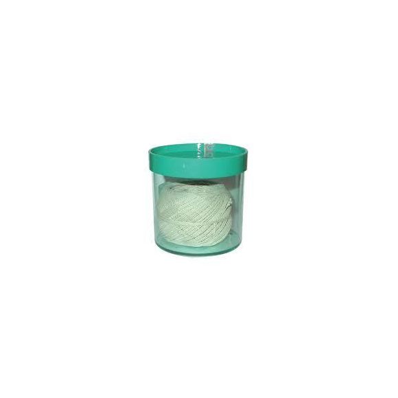 Ficelle polyester blanche 4 fils sous boîte plastique avec découpeur - 250 m