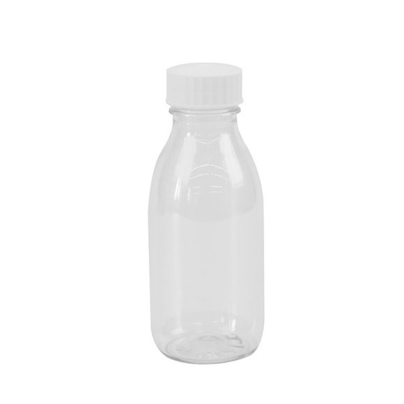 Flacon 125 ml HDPE Naturel + capsule vis PP adaptable sur Micro-diffuseur BLUESPRAY®