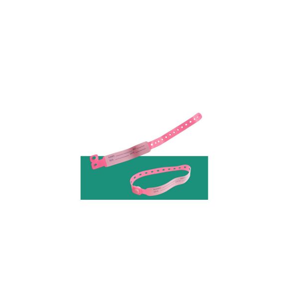 Bracelet d'identification adulte - lot de 100