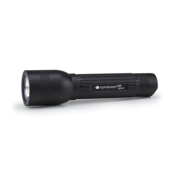 Lampe torche SupraBeam® Q4 Defend + accessoires - 400 lumens